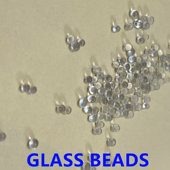 Perle di vetro di alta qualità garantita per la sabbiatura di perle di vetro